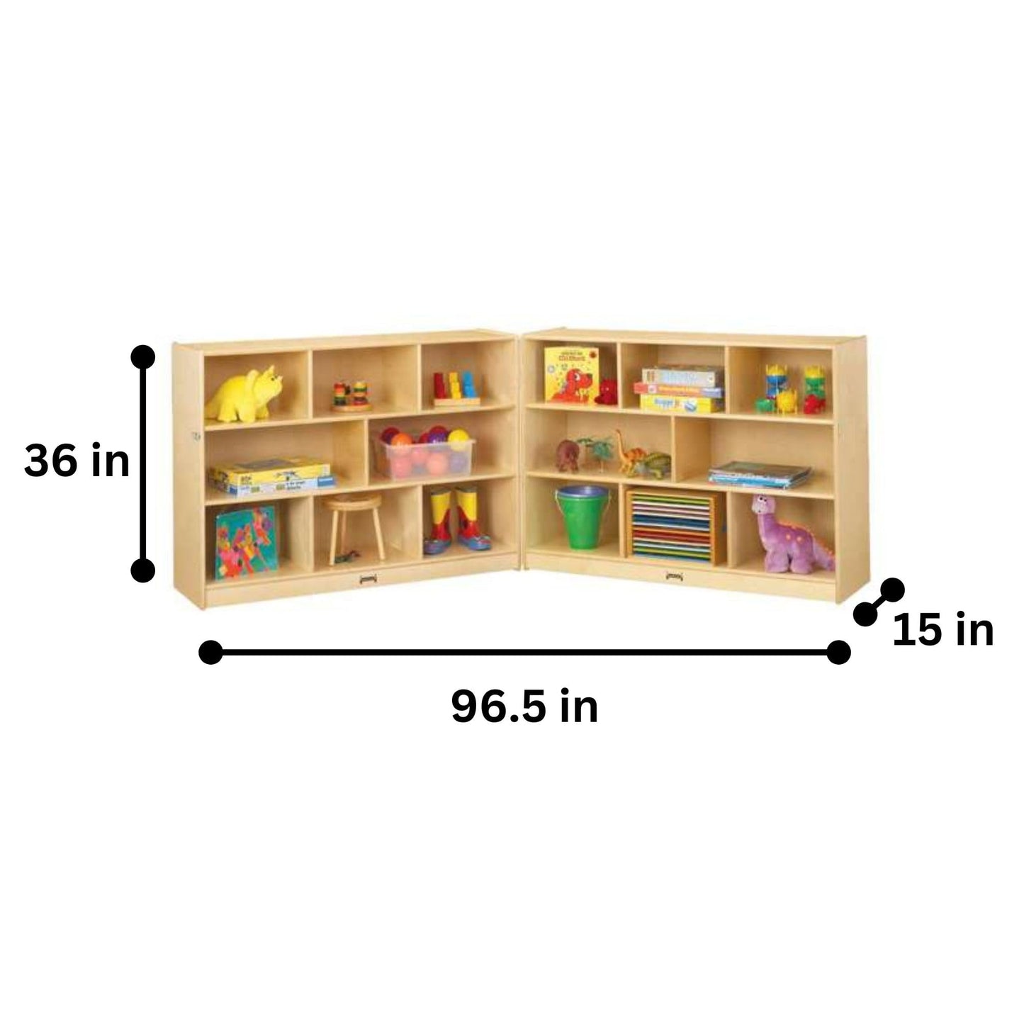 Jonti-Craft Super-Sized Mobile Fold-N-Lock