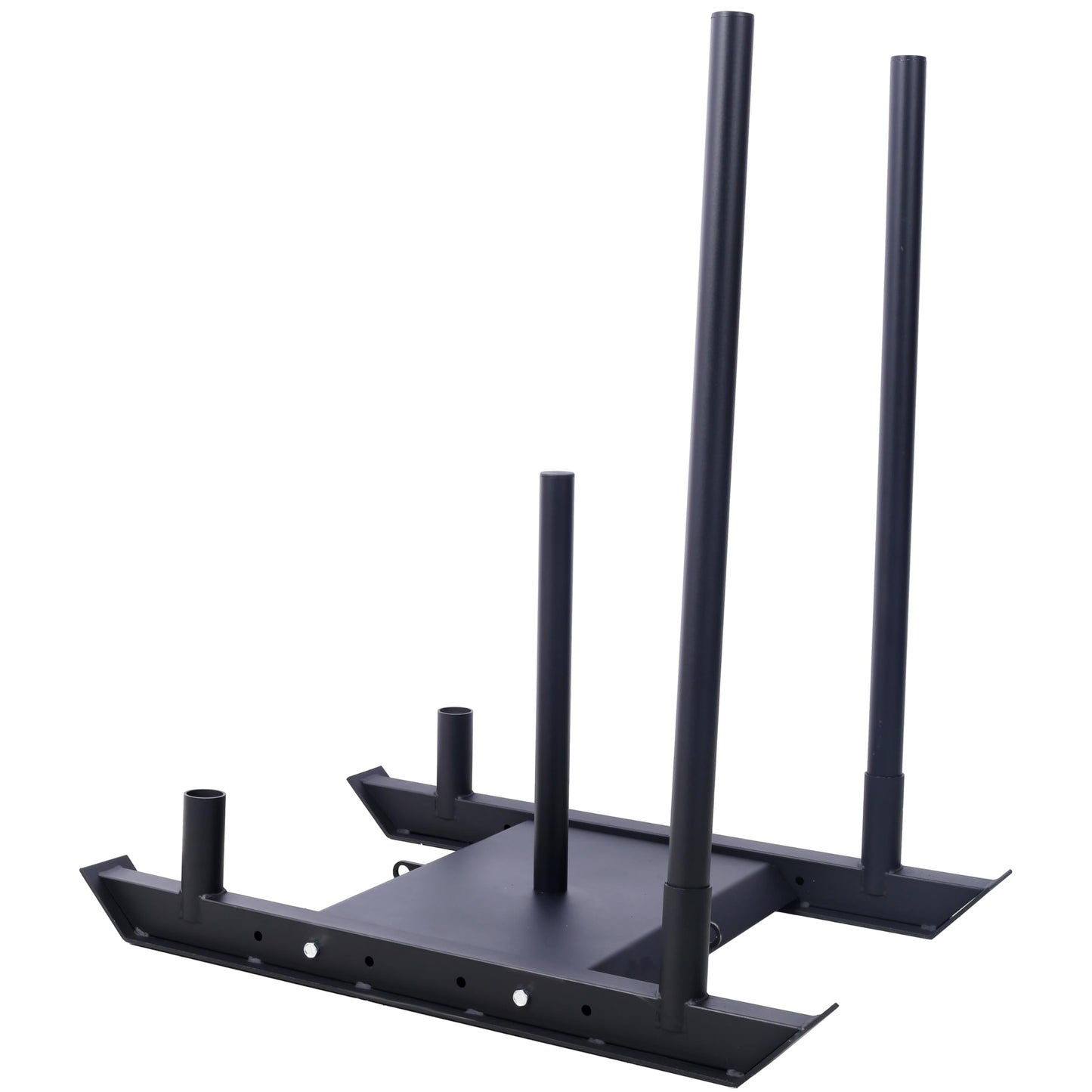 Amacv Weight Training Pull Sled, Fitness Strength Speed Training Sled, Steel Power Sled Workout Equipment for Athletic Exercise and Speed Improvement
