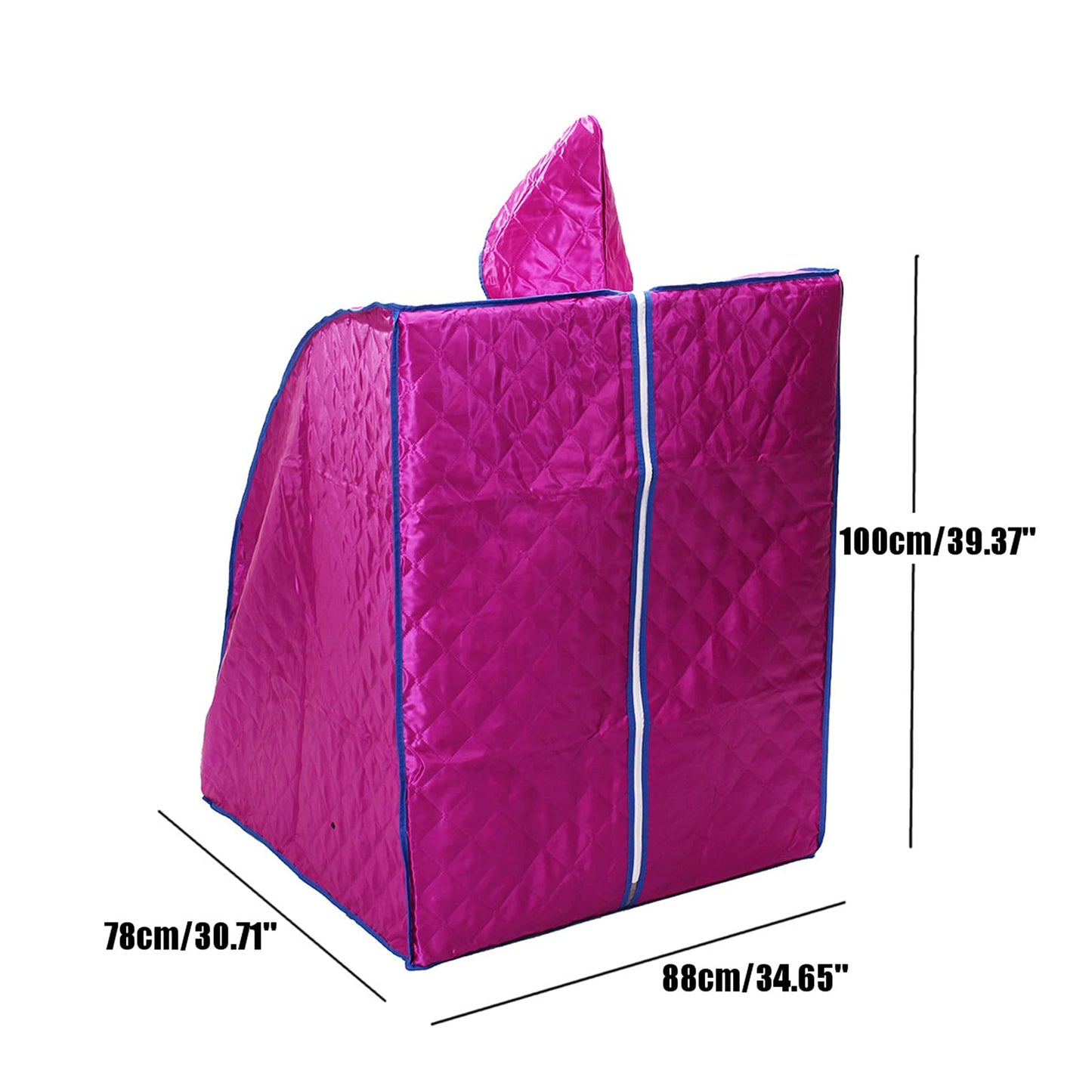 Home Sauna Steamer and Tent 2L Sauna Portable with 9 Files Temperature Adjustment for Increasing Blood Circulation/Reducing Fatigue/Detoxifying (Sauna Tent Purple)
