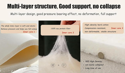 Comfortable Futon Mattress, Japanese Floor Mattress, Thick, Foldable, Roll, Mattress Cover, Tatami, Lounger, Guest Bed for Camping, Sofa or Car, 01, 180 x 200 cm