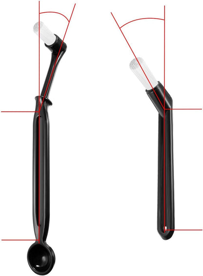 Coffee Machine Cleaning Set, 4 Pieces with Brush, Spoon, and 58 mm Stainless Steel Back Flush Insert