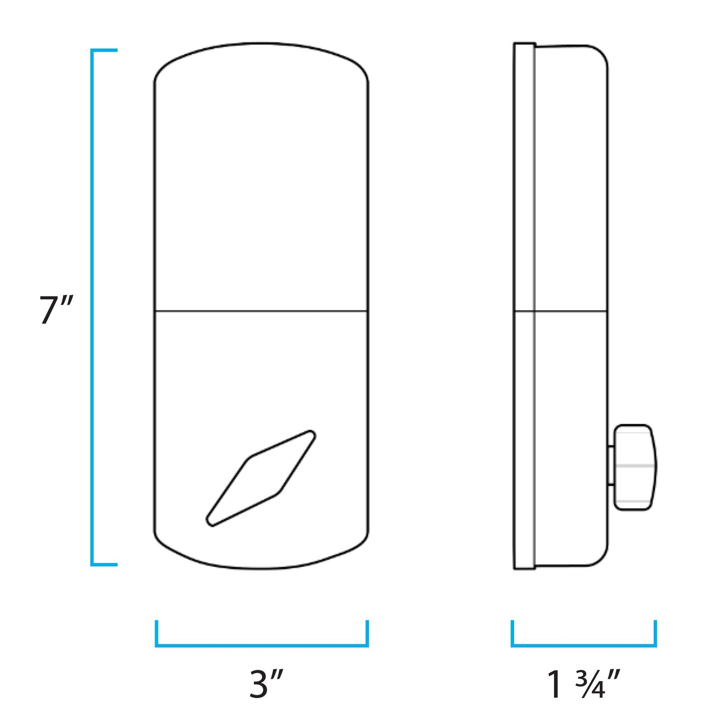 MiLocks DFL-02SN Electronic Touchpad Entry Keyless Deadbolt and Passage Lever Combo, Satin Nickel,7 x 4.5 x 10 inches