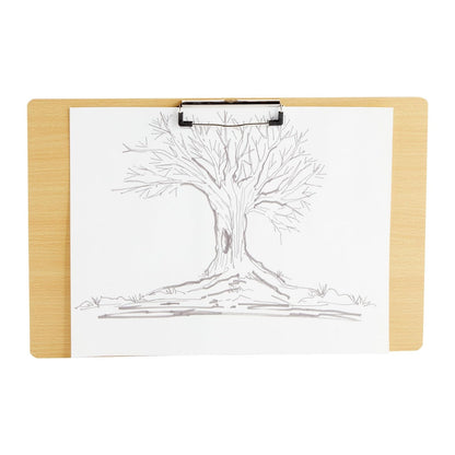 Paper Junkie Extra-Large Legal-Size Wooden Clipboard - Clipboard, Retractable Hook - Surface for Drawing Wooden Board - Multi-Orientation Legal Paper Support - 2-Pack,11.5 x 17.4 in