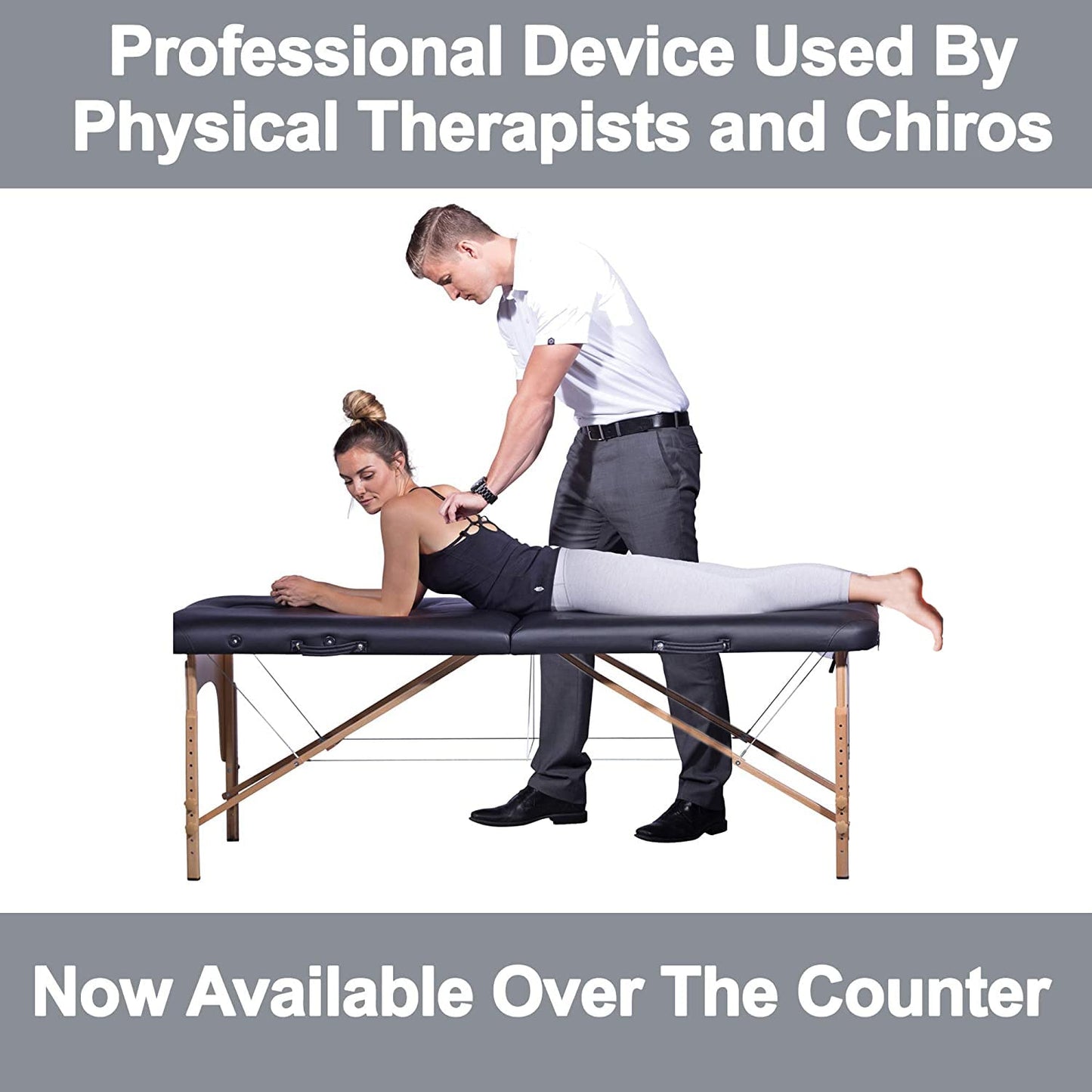 Roscoe Medical TENS Unit and EMS Muscle Stimulator, Twin Stim, OTC TENS Machine for Lower Back Pain Relief, Neck Pain, or Sciatica Relief, Clinical Strength Stim Machine