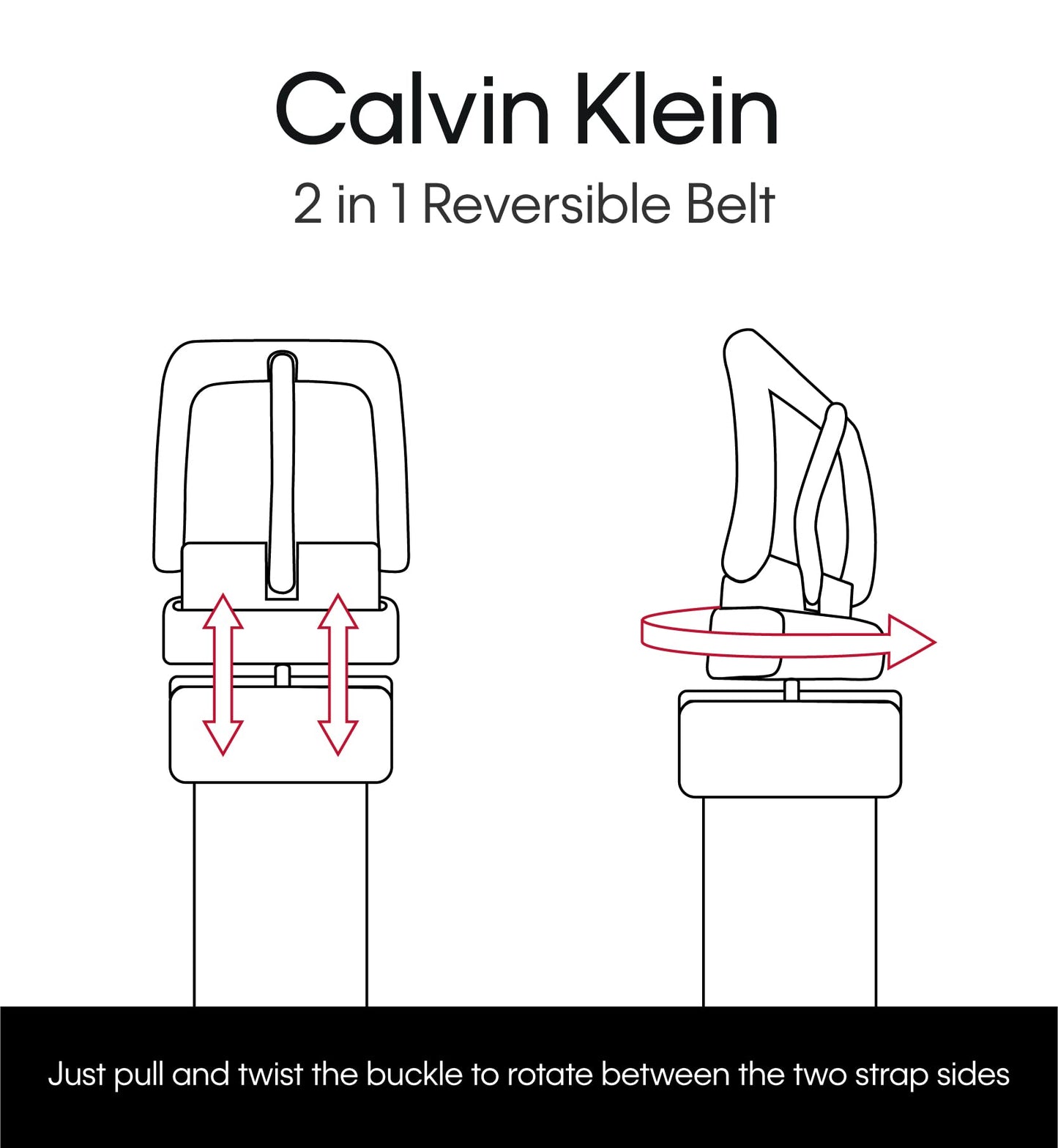 Calvin Klein 32mm CE/CE Plaq Revs