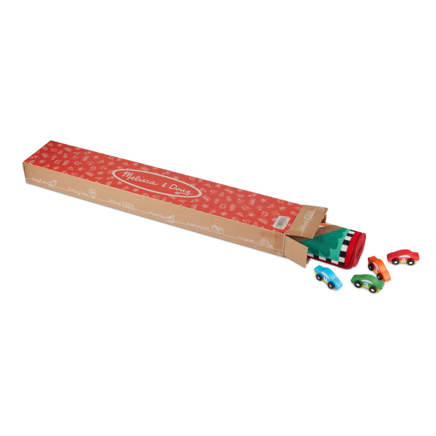 Melissa & Doug Round the Speedway Race Track Rug (FFP)