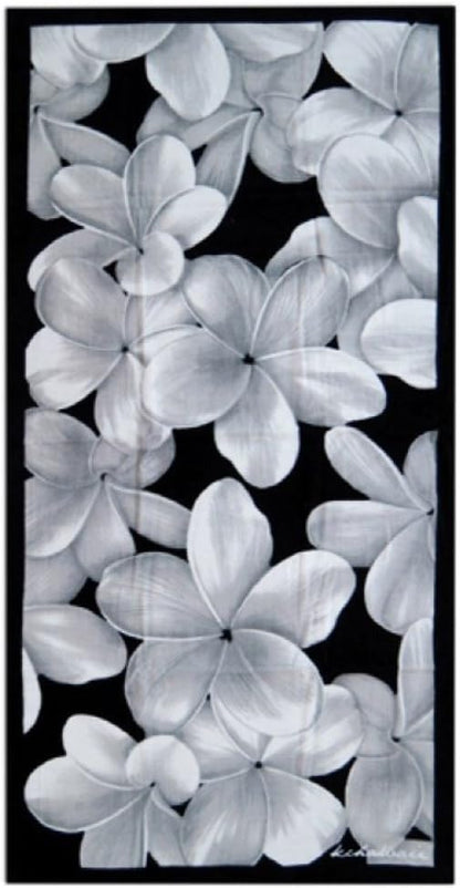 KC Hawaii Aloha Pua Beach Towel, 30" X 60"