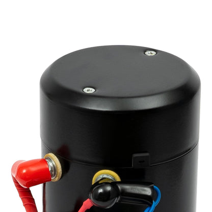 6 Quart 12V DC Hydraulic Pump, Single Acting Power Unit Hydraulic Pump for Dump Trailer Truck Car Trailer Lifting