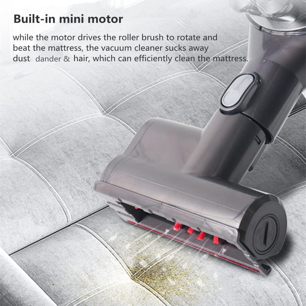 Mini Motorized Tool Motorhead Brush, Compatible with Dyson V7 V8 V10 V11 V15 Replacement Part
