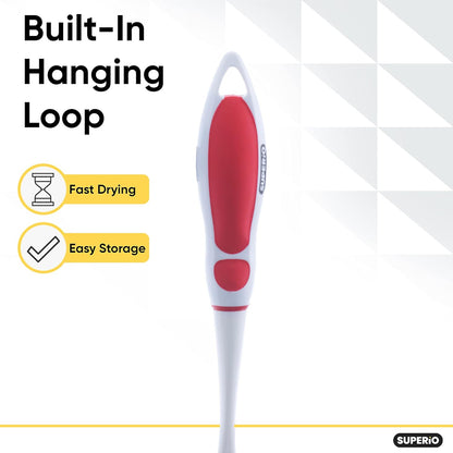 Dish Brush with Handle Vegetable Brush Double Sided Cleaning Brush Scrubber Non Scratch Scrub Brushes Kitchen Brush