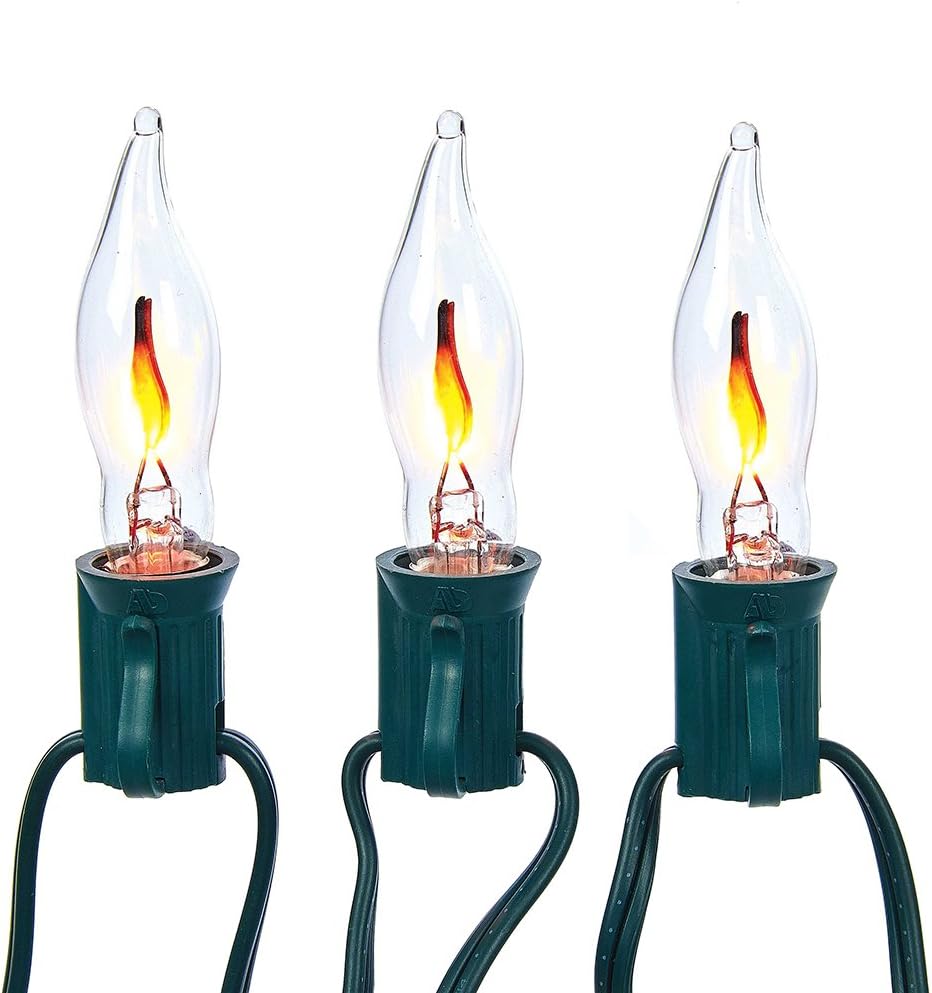 Kurt Adler 10-Light Flicker Flame Light Set