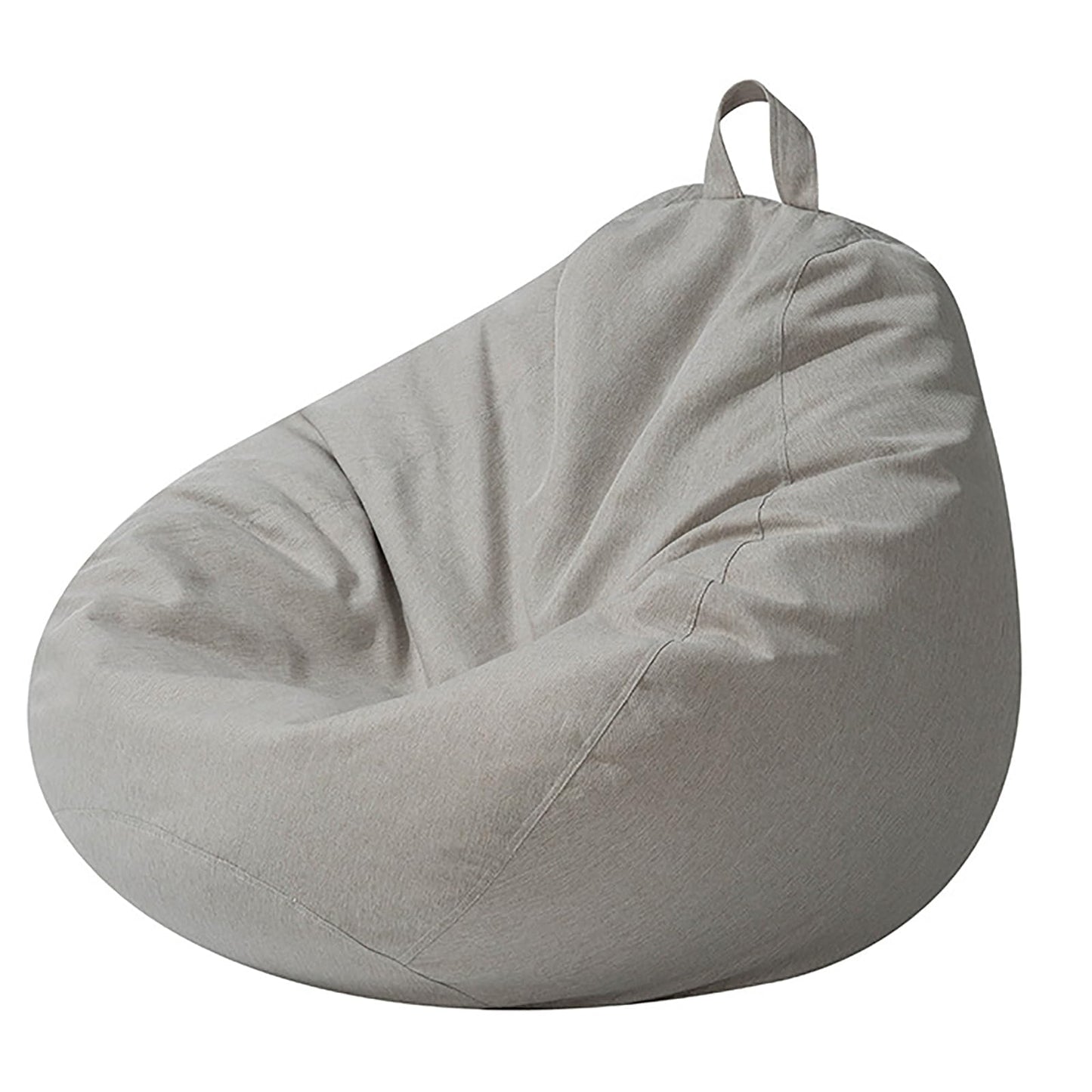 HUJZJY Oversized Bean Bag Chair for Adults, Bean Bag Couch with Filler, Soft Premium Memory Foam Lounger, Comfy Floor Sofa, for Living Room, Bedroom and Gaming Room