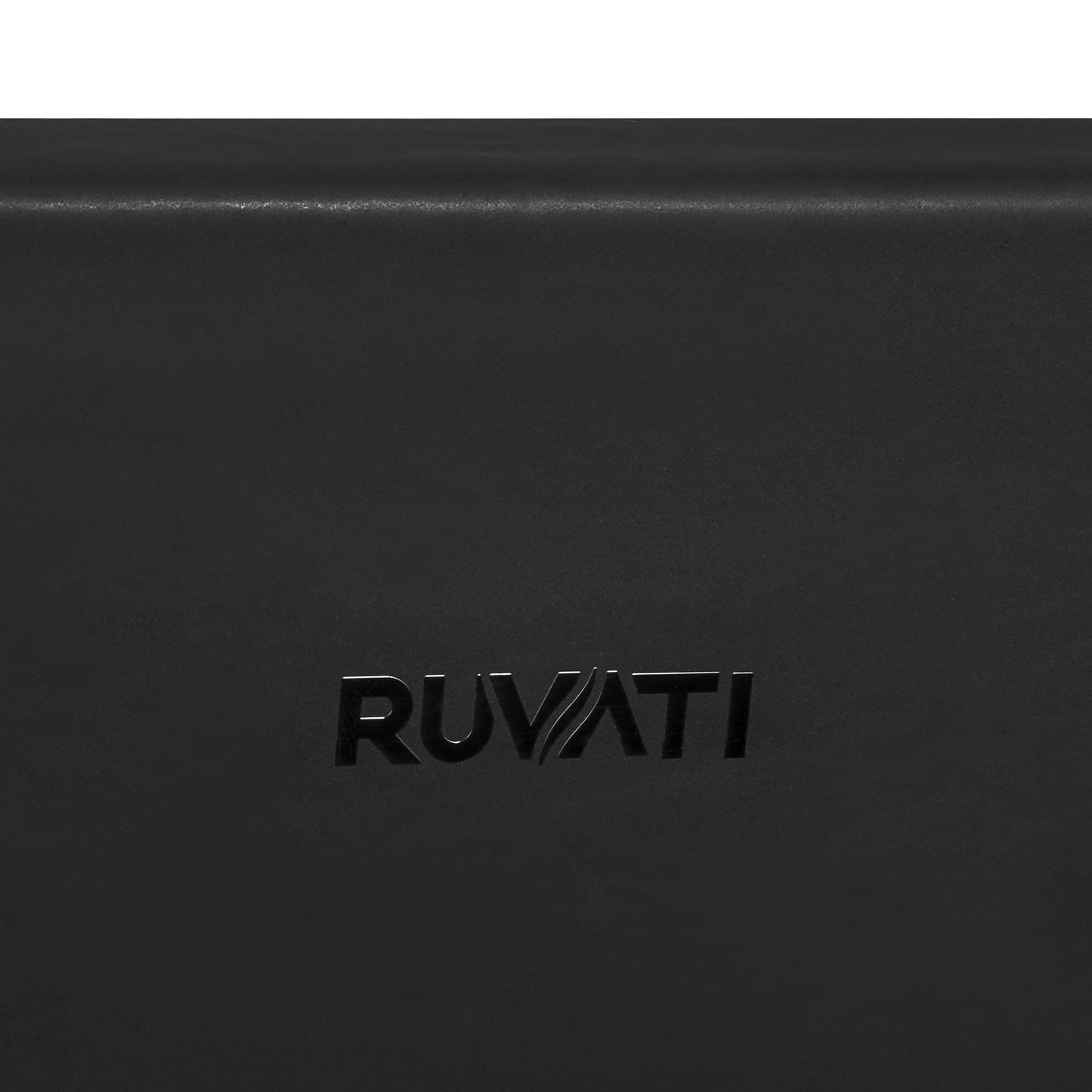 Ruvati 30-inch Matte Black Fireclay Modern Farmhouse Offset Drain Kitchen Sink Single Bowl - RVL4018MBK