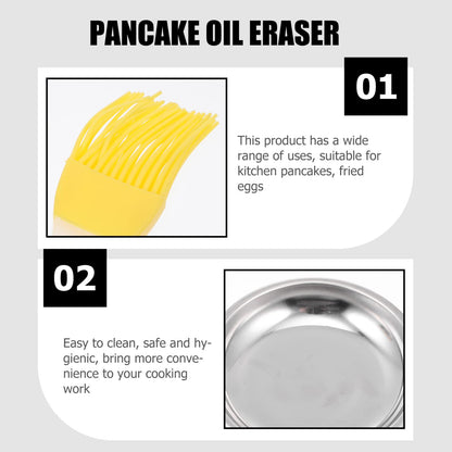 SHERCHPRY Silicone Basting Brush Pastry Baking Brush Spread Oil Sauce Butter Spreader Crepe Maker Batter Spreader for Cooking Bbq Turkey Baster Grilling Oil Brush