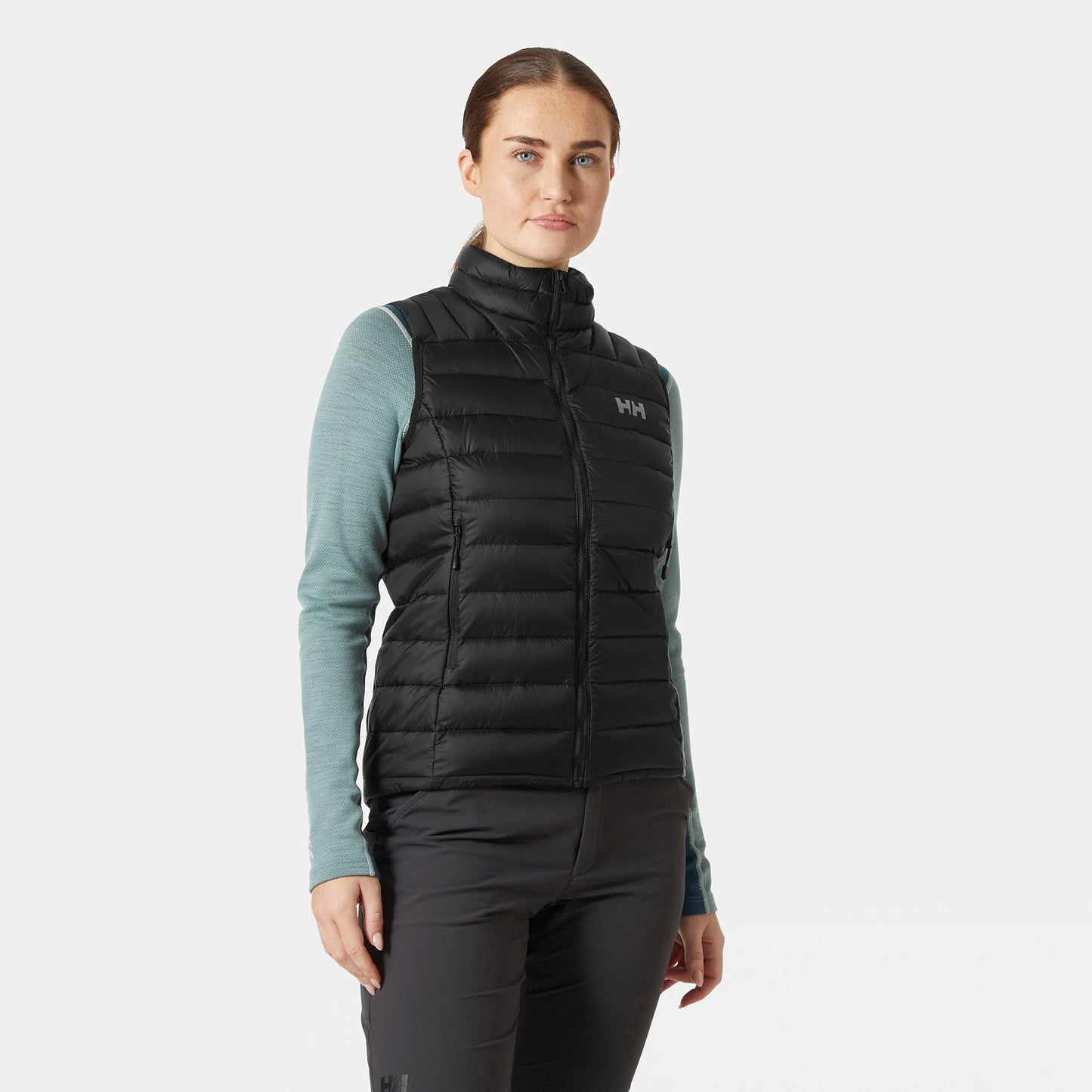 Helly-Hansen Verglas Down Vest 2.0 - Women's Warm Outerwear Vest for Hiking, Lightweight Winter Coat, 990 Black - L