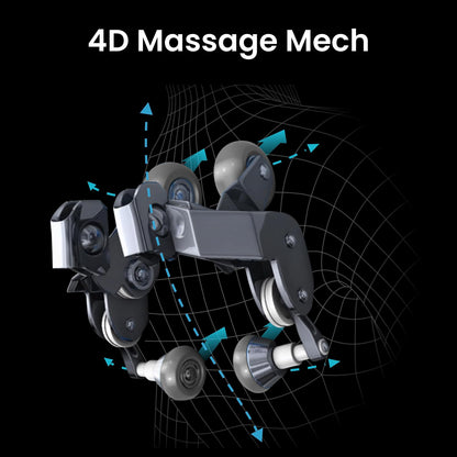 Osaki Vibe 4D l 4D Massage Mechanism l Automatic Body Scan l Deep Calf-Kneading l Space-Saving Technology l 3-Stage Zero Gravity l 32-Cell Full Body Air Massage