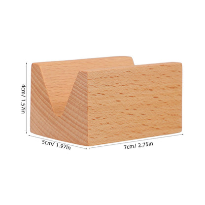 Cabilock Premium Wooden Sushi Taco Holder - Single Grid V-Shaped Temaki Hand Roll Stand - 2.75inch Professional Japanese Restaurant Serving Tray for Sashimi, Sushi Tacos & Handroll - Easy to Clean