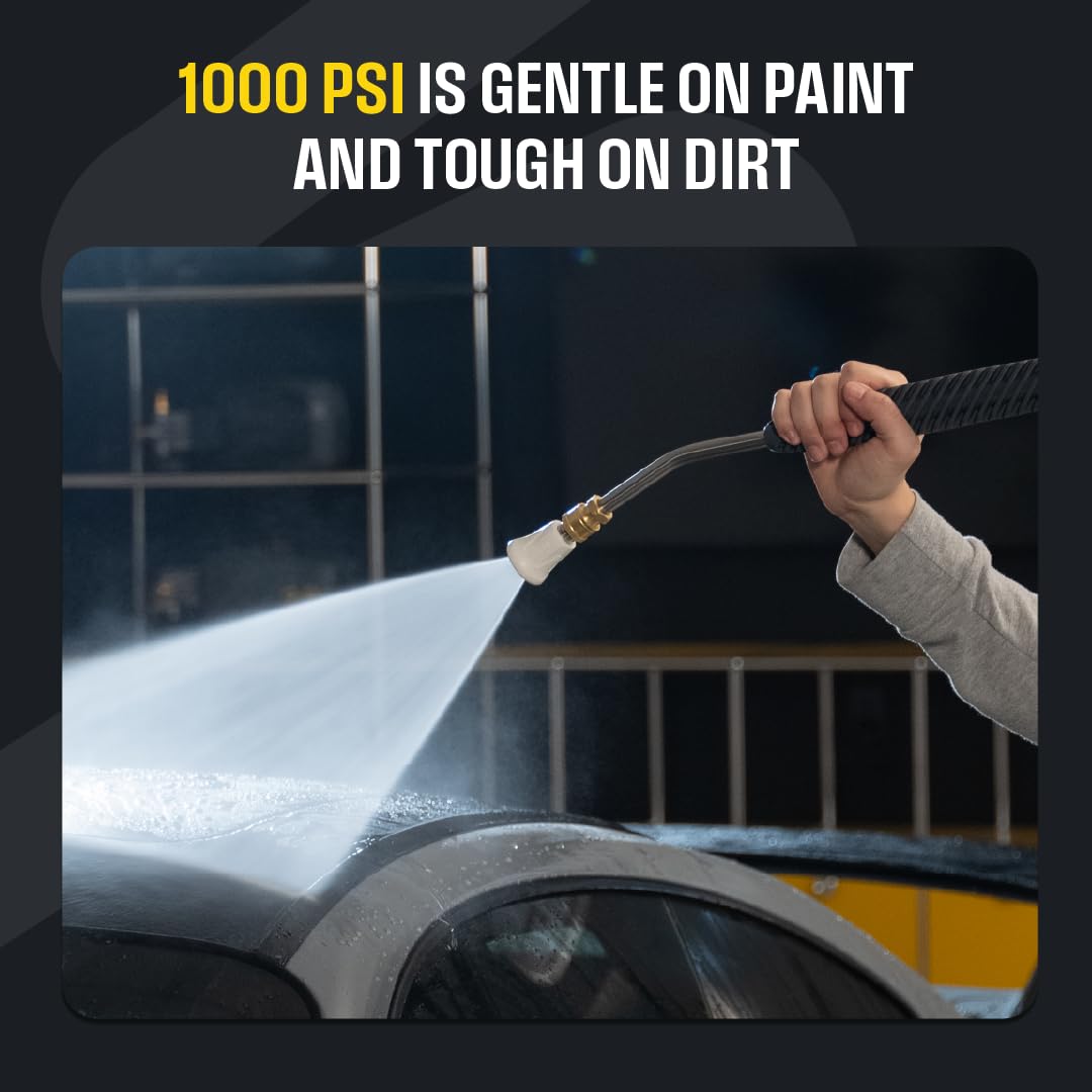 Active 2.0 Electric Pressure Washer (Tool only) – 2.0 GPM high Pressure Washer for DIY at Home car wash, Detailing and Other Cleaning transformations with 1800 Peak PSI