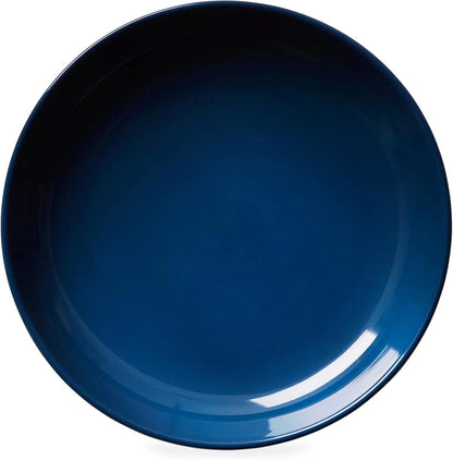 4-Pc Set, 8-1/2-Inch Set, Corelle Stoneware Meal Bowl Handcrafted Artisanal Double Bead Cereal Bowls, Solid Glaze