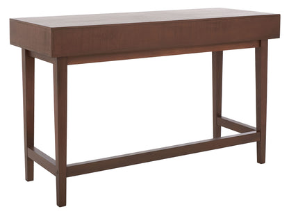 SAFAVIEH Home Collection Hawthorn Brown 3-Drawer Computer Table Office Desk