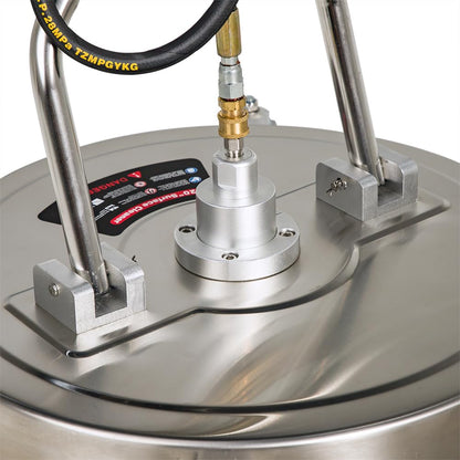 cciyu 20 Inch Stainless Steel Surface Cleaner Pressure Washer Attachments 3/8" Quick Connector
