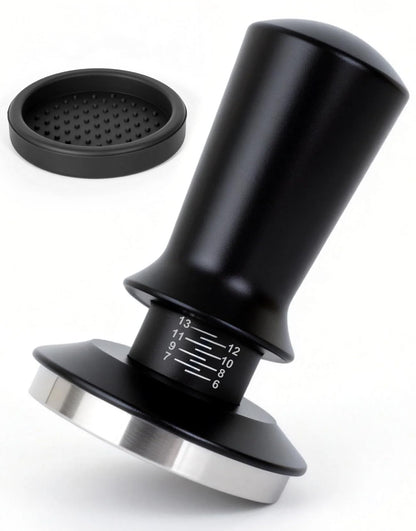 WYLOSUA® Professional 53.3mm Coffee Tamper — Stained aluminum alloy handle 304 Stainless Steel Base, Perfect Weight & Balance for Barista-Level Espresso Tamping | Fits All Standard 54mm Portafilters