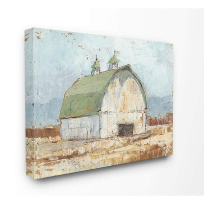 Stupell Industries Natural Earth Painted Barn Canvas Wall Art, 16 x 20, Multi-Color