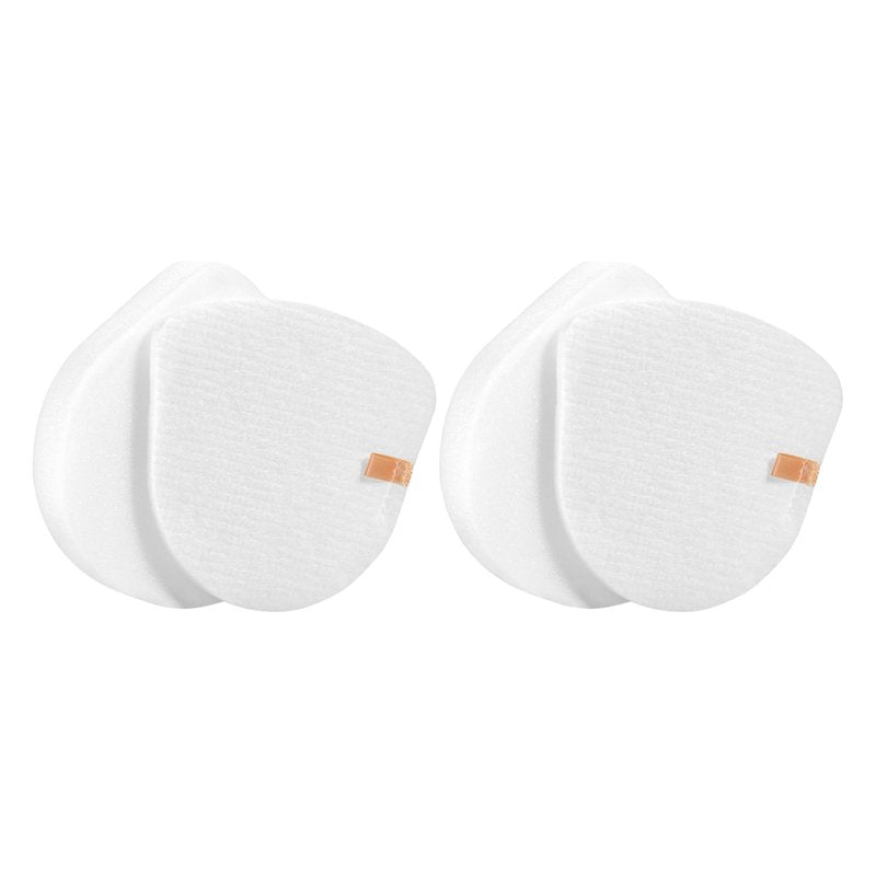 Nispira XFFK560 Replacement Foam Filters for Shark Upright Vacuum UV650, UV725, ZU560, ZU560C, ZU561, ZU562, ZU572, ZD400, ZD402, ZD201. Part XHEPA560, XFFKZD400, XHFZD400, 2 Packs