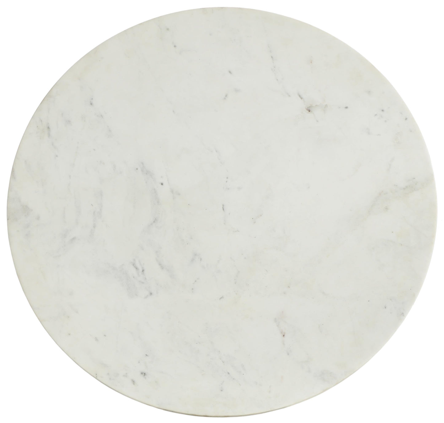 Meridian Furniture Emery White Marble End Table