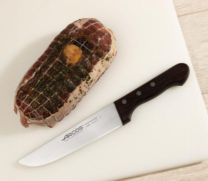 Arcos 7 Inch Butcher Knife Nitrum Stainless Steel. Professional Cooking Knife For Cutting Meat, Fish and Vegetables.