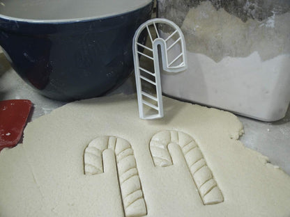 CANDY CANE CHRISTMAS HOLIDAY COOKIE CUTTER, MADE IN USA PR275