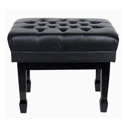 ZOCWJK Piano Stool Dressing Table Stoolwooden Piano Bench Soft Leather Padded Stool Solid Wood Frame Large(