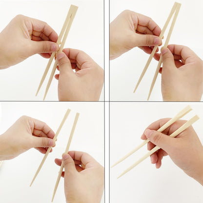 UEJYWUY 600 Pairs 8 Inch Disposable Chopsticks, 20cm Individually White Wrapped Disposable Bamboo Chopsticks, Bamboo Wooden for Noodles, Sushi, Asian Food