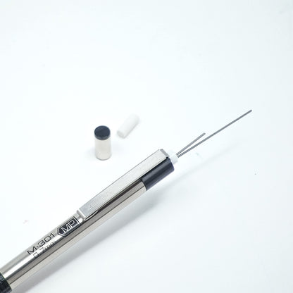 Zebra Pen M-301 Stainless Steel Mechanical Pencils, 0.7 mm, 2-Pack (54312)