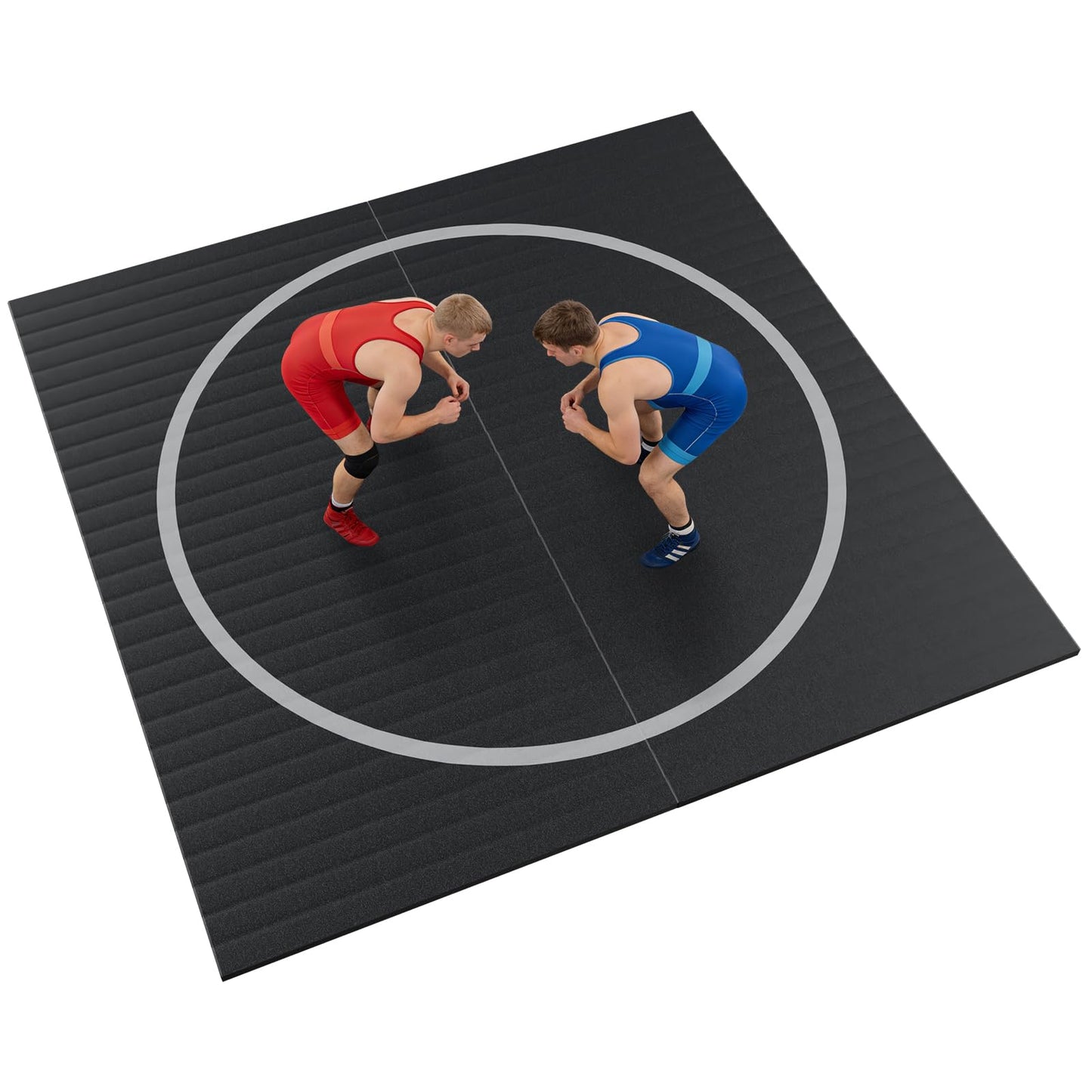 10'x10' Premium Wrestling Mat - 1.2" Thick High-Impact XPE Foam - 3-Layer Anti-Slip, Odor-Control & Waterproof Surface - Roll-up/Foldable Grappling Mat for BJJ, MMA, Judo, Gymnastics & Home Gym