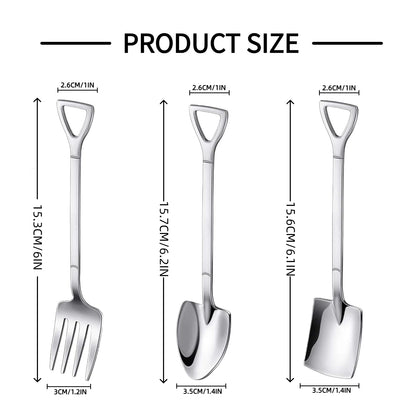 6-Piece Stainless Steel Cookie Scoop Set, 3 Sizes Ice Cream Scoop with Trigger Release, Portion Scoops for Baking, Cookie Dough, Meatballs, Melon Balls, Cupcakes, Desserts and Kitchen Prep