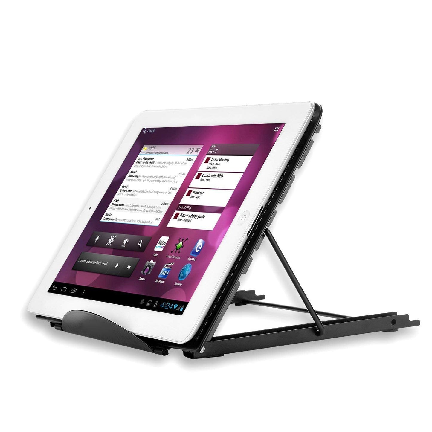 Metal Mesh Stand for A4 LED Tracer Pad, Ventilated Metal Holder for Laptop, Tablet, Animation Art Sketching Drawing Tracing LED Light Box Board, Books Holder, Diamond Painting Light Pad
