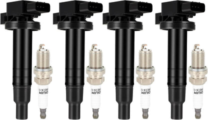 ECCPP 3 ignition coils with 3 iridium Spark Plugs,UF808,coils packs,for Smart Fortwo 2016-2017 0.9L‎224332428R,UF-808