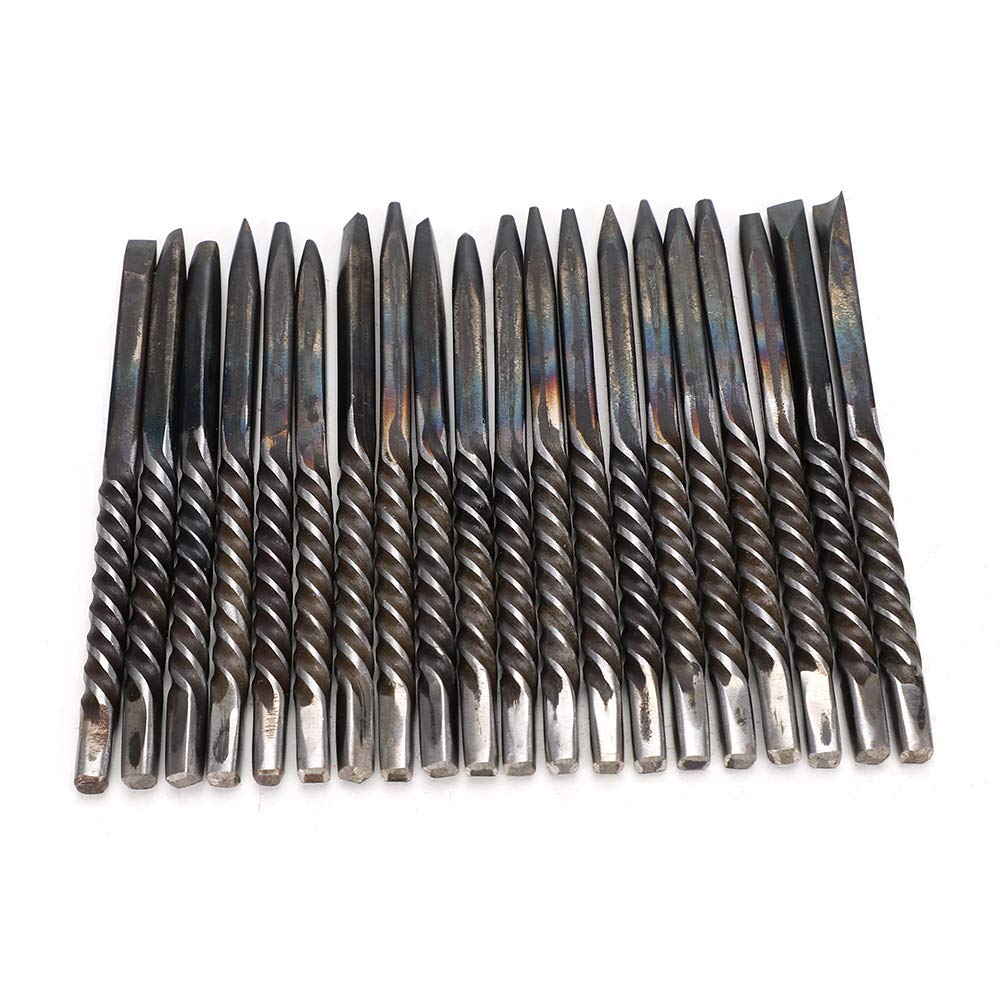 20pcs Professional Jewellery Carving Tools Set Jewellery Professional Jewellery Set Engraving Tool Metal Tool, Metal Carving Anvil Chisel