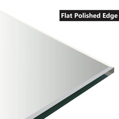 Toppay Wall-Mounted Activity Mirror with Flat Polished Edge (2, 48"x32")