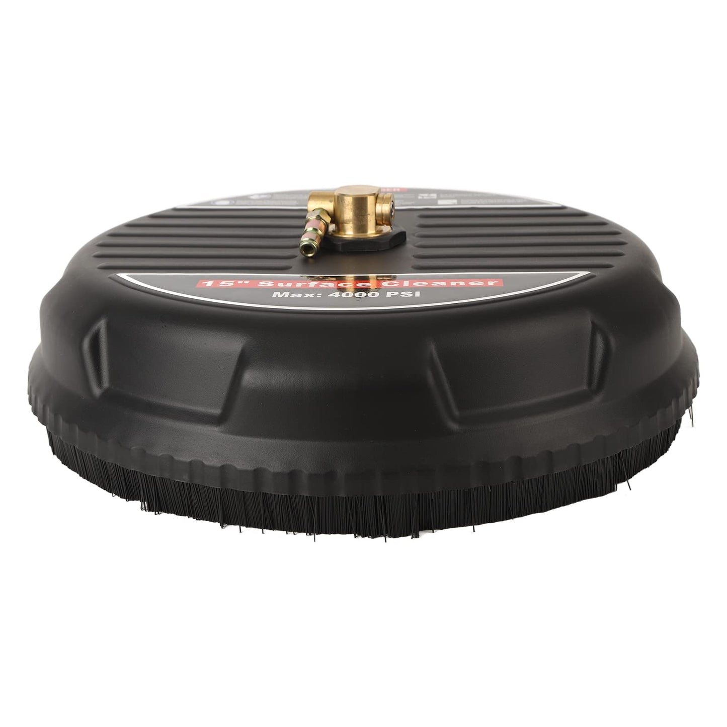 TRELVEX 15inch Pressure Washer Surface Cleaner with Connecting Rod, Quick Connector, Power Washer Attachment 4000 PSI, Defult
