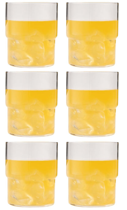 Toyo Sasaki Glass Fino Tumbler, 13.4 fl oz (390 ml), Set of 6, Dishwasher Safe, Made in Japan, Cup
