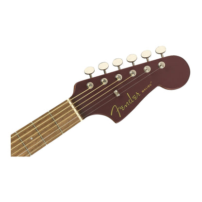 Fender Malibu Player Acoustic Electric Guitar, Burgundy Satin, Walnut Fingerboard