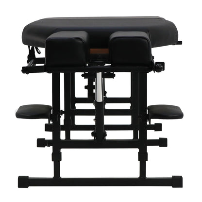 Helsevesen Arena 160 Portable Chiropractic Table, Foldable Massage Treatment Table, 8-Level Height Adjustment