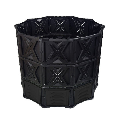 Kitchen Compost Bin, Compost Bin Outdoor Tumbler Compost, 540L(142 Gallons) Extra Large Capacity BPA Free Composting Box All Season Composter for Garden Yard, Can Also be a Pet Fence ,Indoor Compost B