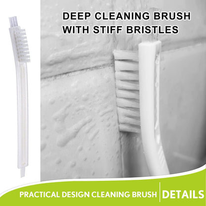 Small Scrub Brushes for Cleaning, Crevice Cleaning Tool Set for Juicer, Toaster, Sink, Tile, Grout