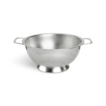 Kaishun Colander Stainless Steel 3-Quart, Kitchen Strainer for Pasta, Fruits Vegetables, Dishwasher Safe