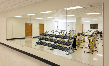 CrossROBBIN Wall Mounted Activity Mirrors for Home Gym and Commercial Use (2, 48"x32")