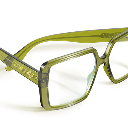 VISOONE Oversized TR90 Blue Light Blocking Glasses Fashion Accessories Non Prescription for Women Harvard