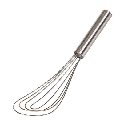 PrepWorks 10 Inch Fat Whisk - Stainless Steel Whisk for Mixing, Beating, and Stirring Sauces, Batter, and More